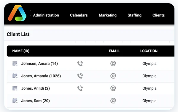 Clean organized patient data after migrating to AestheticsPro spa management software